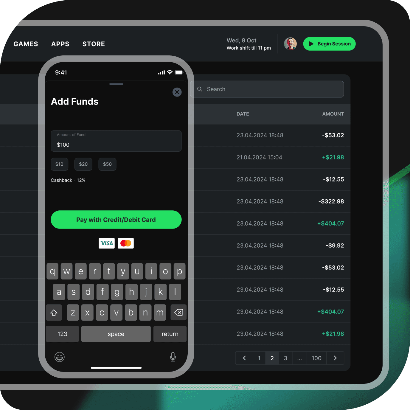 POS & payment gateway integration