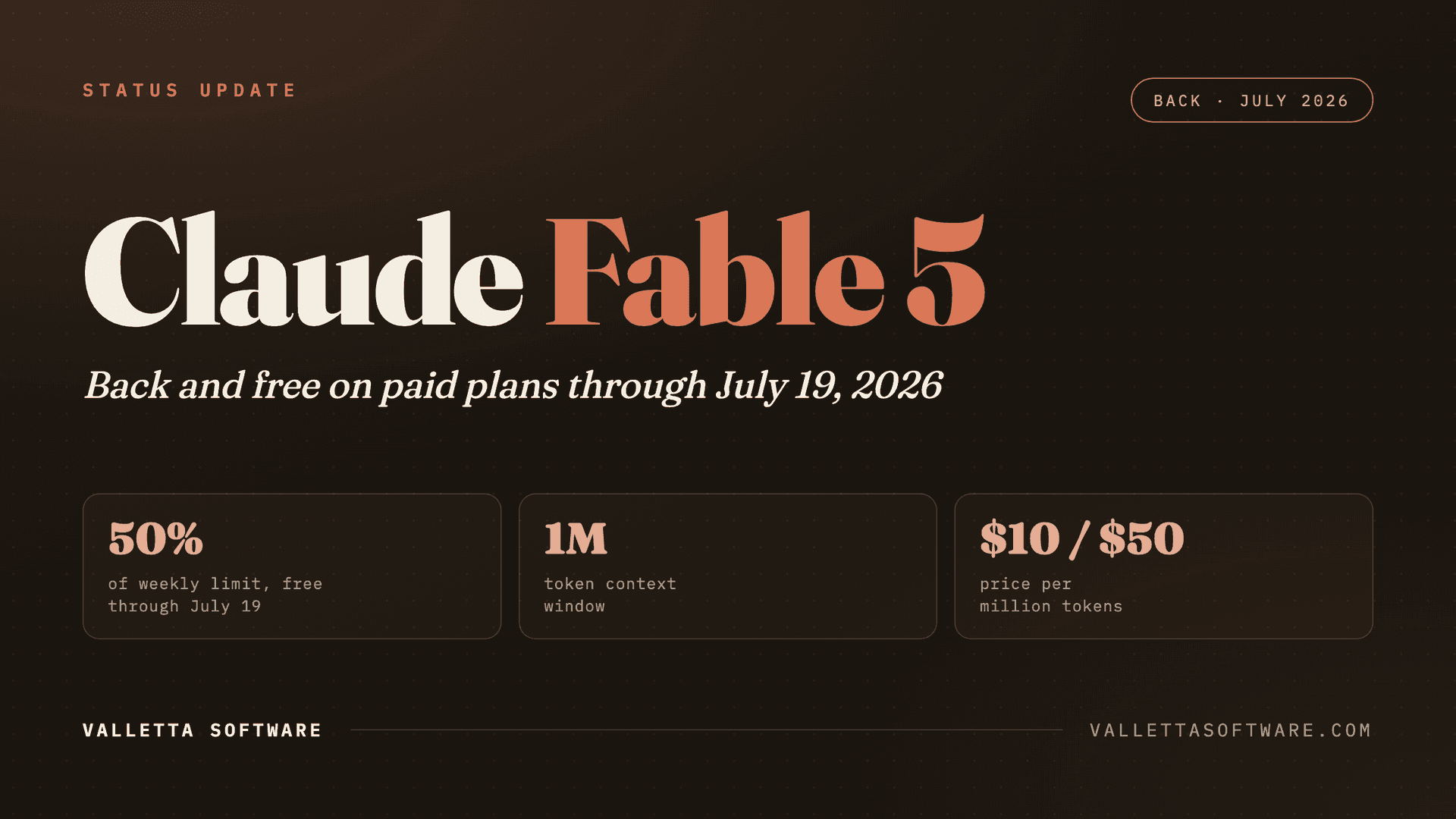 Claude Fable 5 Is Back: Why It Was Pulled and What Changed