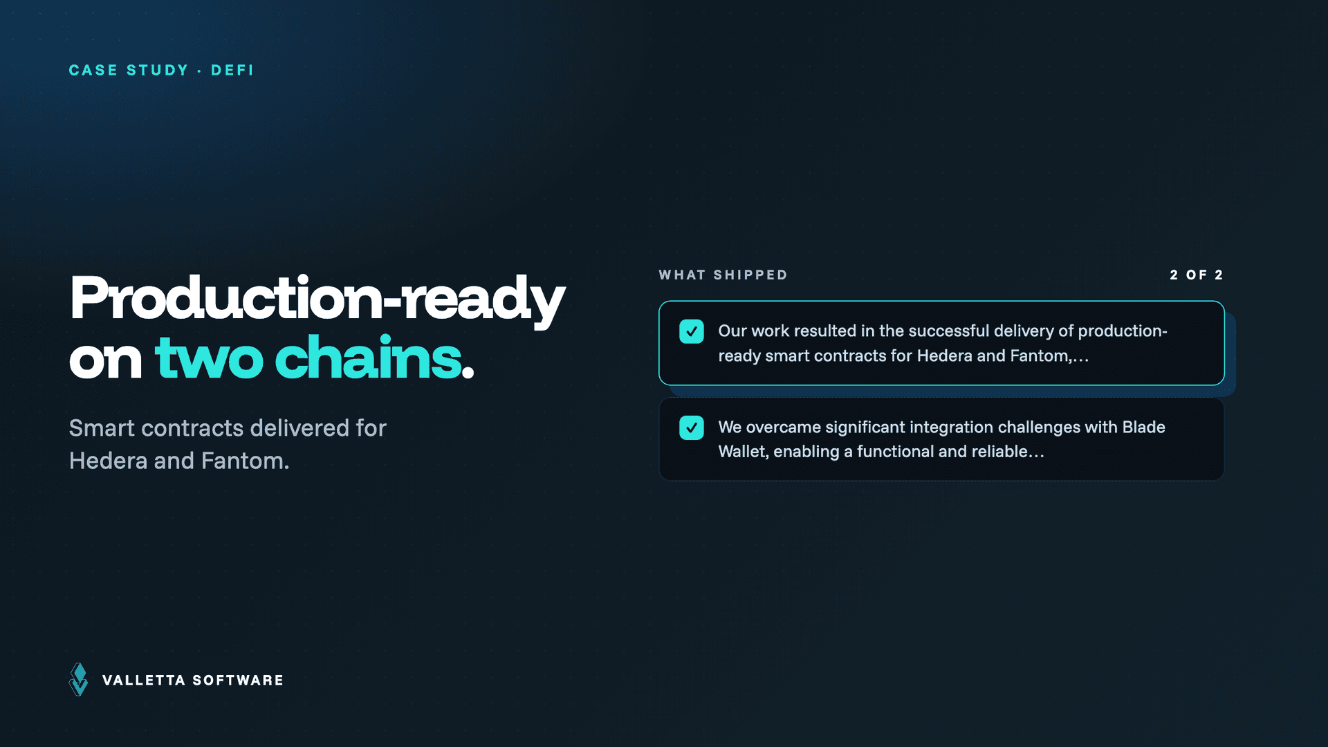 DEFI Smart Contract Development Across Multiple Blockchains
