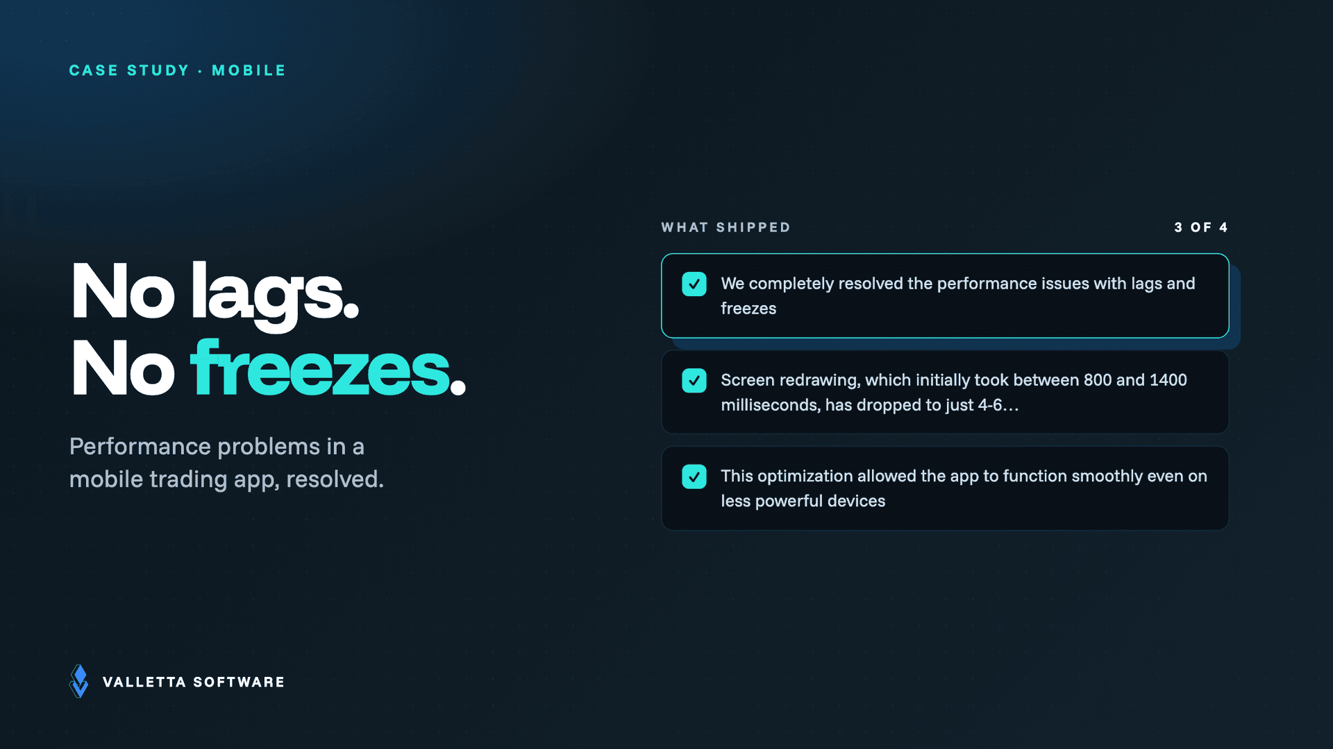 Mobile Trading App Performance Optimization for Trinkerr