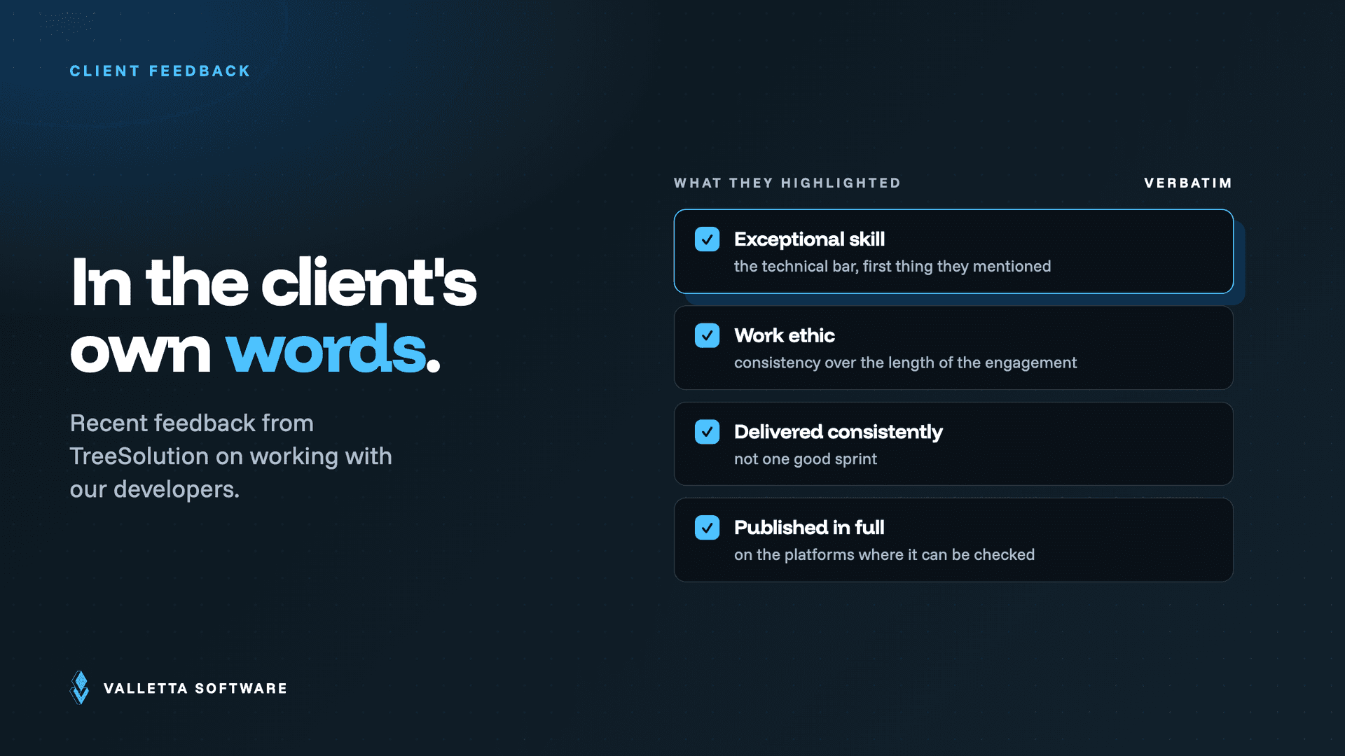 Client Testimonial Spotlight